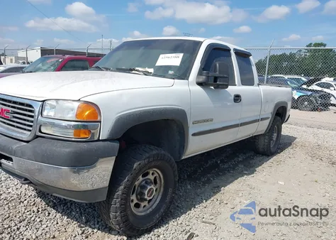 2001 GMC Sierra 2500Hd Sl из США, поврежденный, VIN 1GTHC29U01E340264